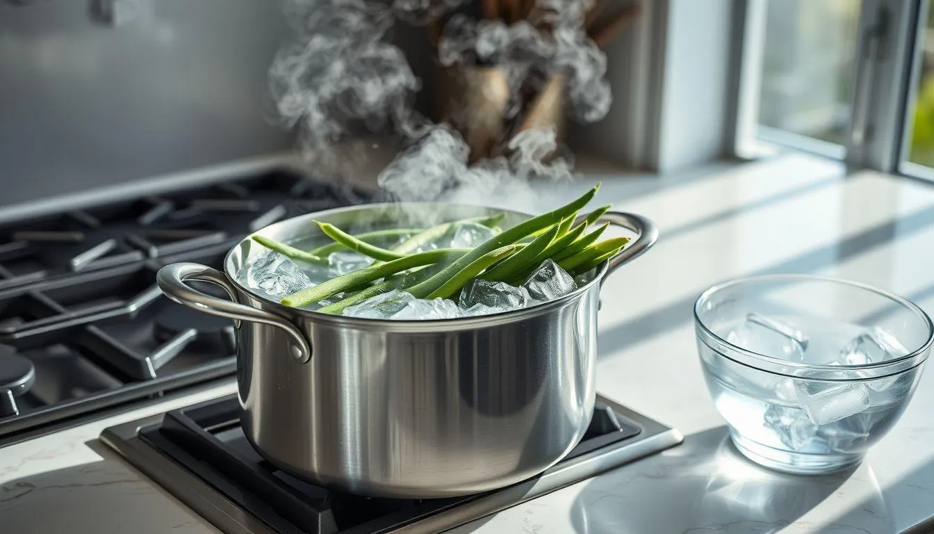 Metode Blanching untuk Penyimpanan Jangka Panjang (c) Ilustrasi AI