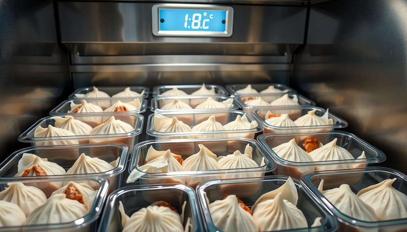Pengertian Penyimpanan Dimsum Mentah yang Tepat (c) Ilustrasi AI