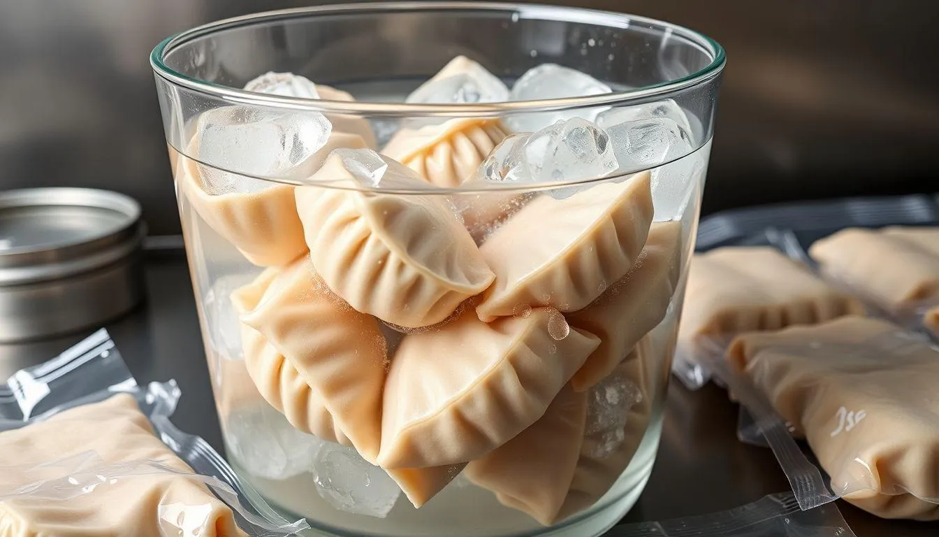 Cara Menyimpan Dimsum Mentah Tanpa Kulkas (c) Ilustrasi AI