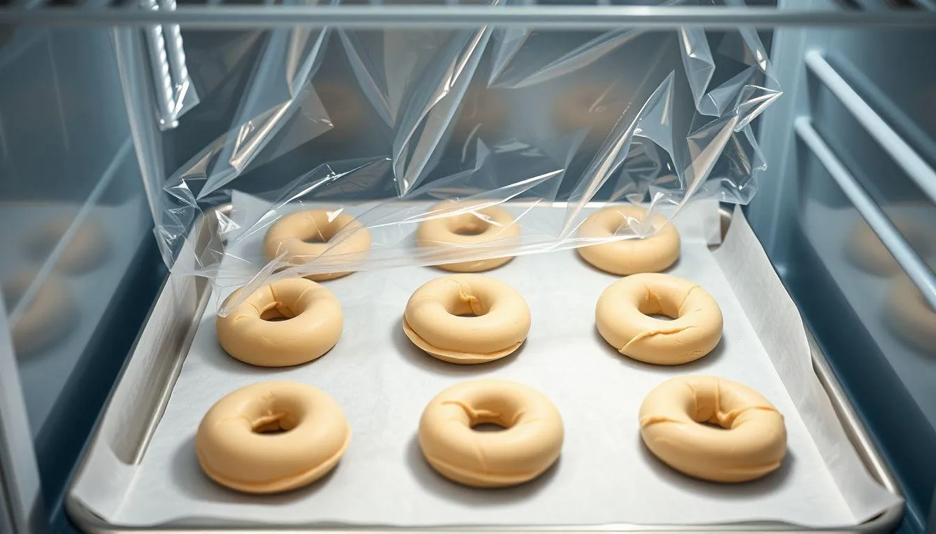 Cara Menyimpan Donat Mentah di Kulkas (c) Ilustrasi AI