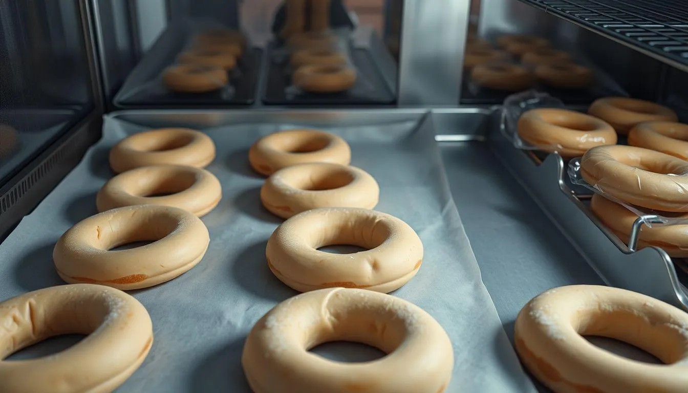 Cara Menyimpan Donat Mentah di Freezer (c) Ilustrasi AI