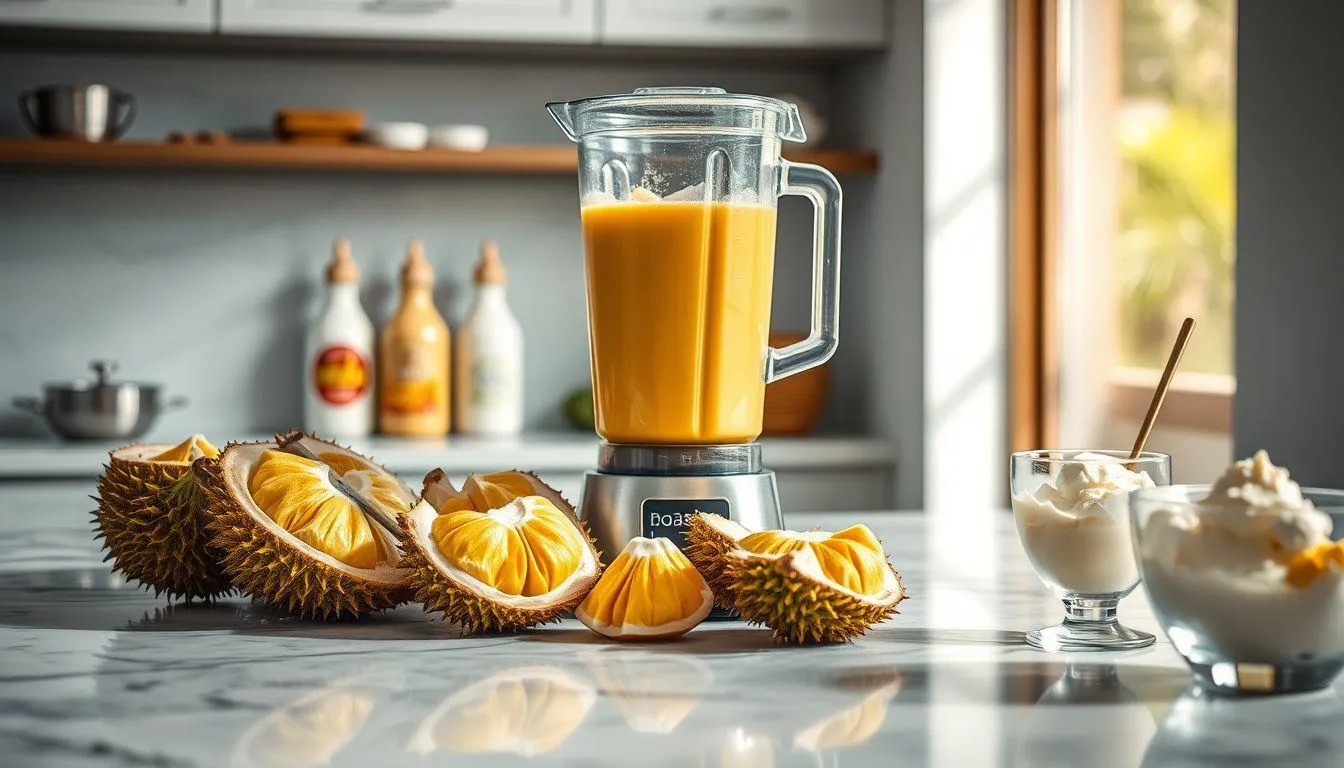 Cara Mengolah Durian Kupas yang Sudah Disimpan (c) Ilustrasi AI