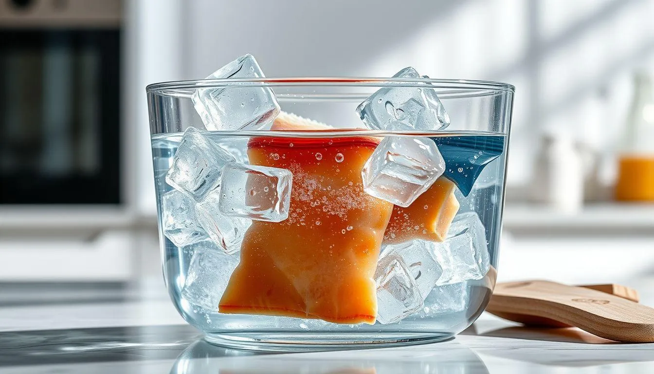 Pemanfaatan Air Dingin sebagai Media Penyimpanan (c) Ilustrasi AI