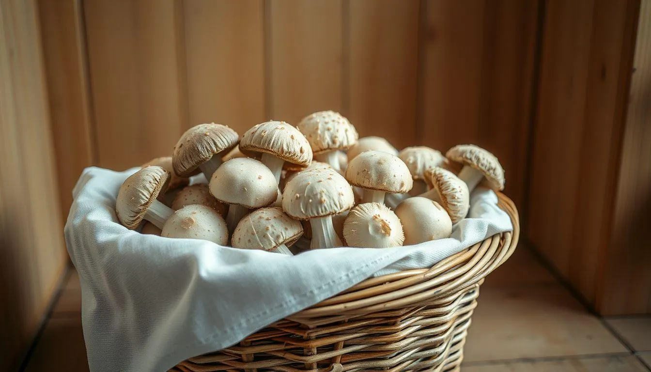 Cara Menyimpan Jamur Tanpa Kulkas yang Efektif (c) Ilustrasi AI