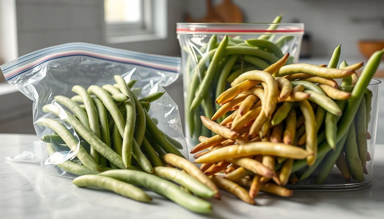 Kesalahan Umum dalam Menyimpan Kacang Panjang (c) Ilustrasi AI