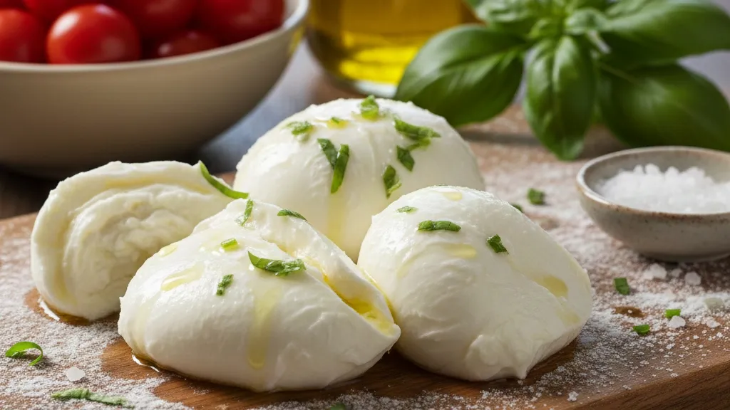 Pengertian dan Karakteristik Keju Mozarella (c) Ilustrasi AI