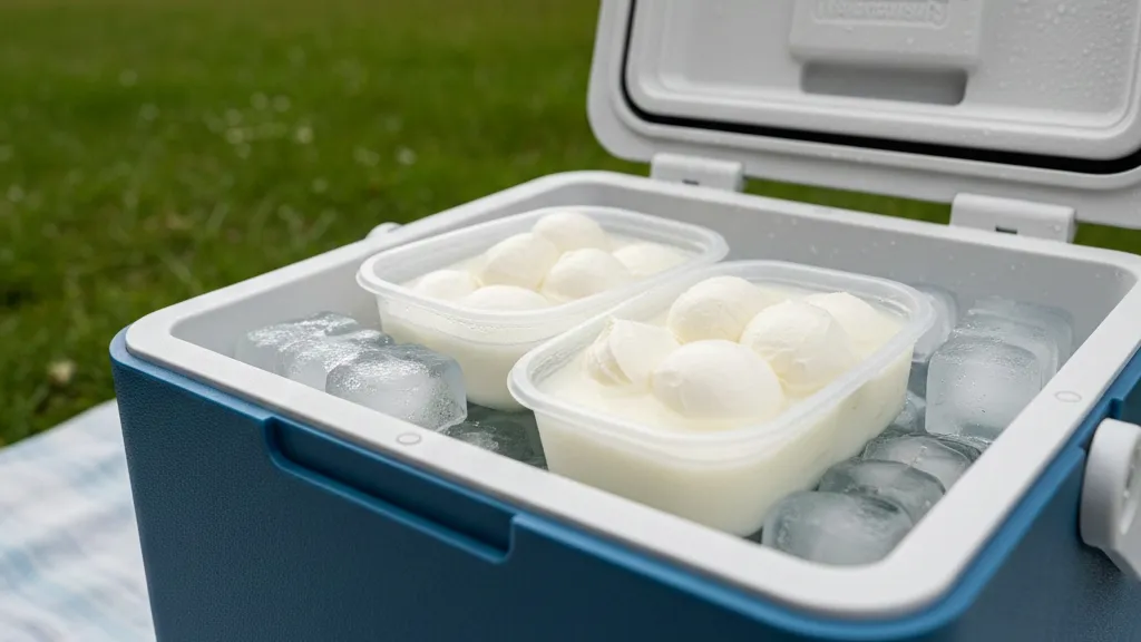 Cara Menyimpan Keju Mozarella Tanpa Kulkas (c) Ilustrasi AI