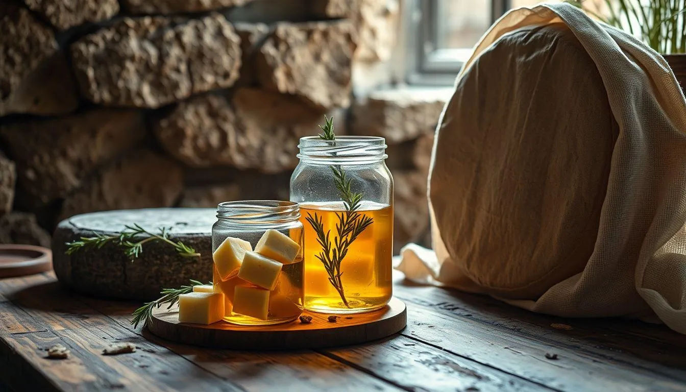 Alternatif Penyimpanan Keju Tradisional (c) Ilustrasi AI