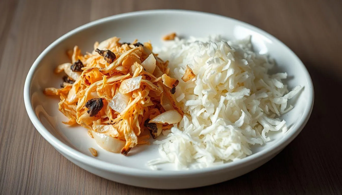 Tanda-Tanda Kelapa Parut Sudah Tidak Layak Konsumsi (c) Ilustrasi AI