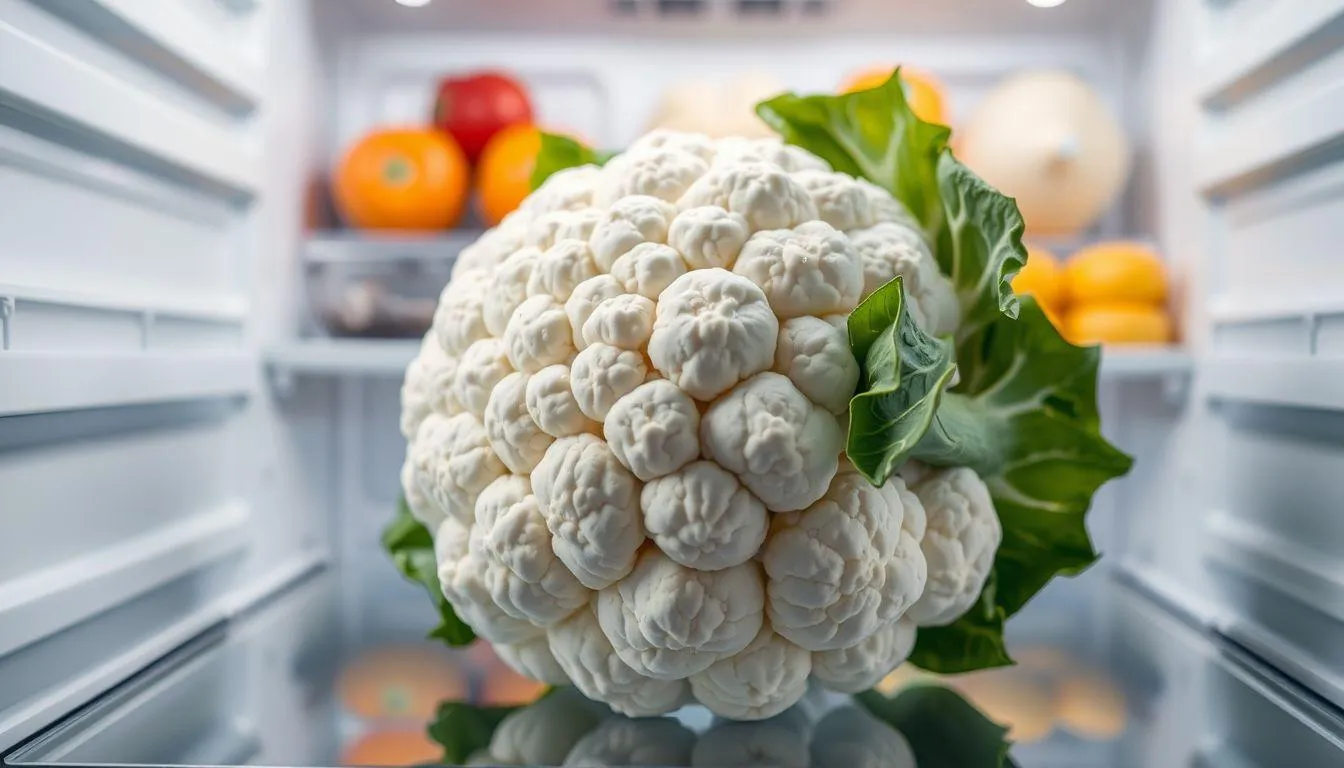 Cara Menyimpan Kembang Kol di Kulkas (c) Ilustrasi AI