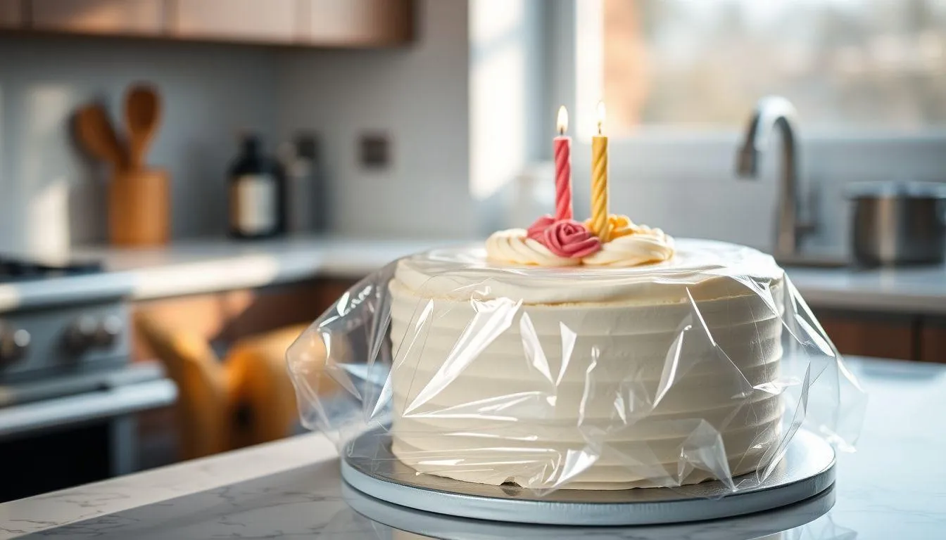 Cara Menyimpan Kue Ulang Tahun Tanpa Kulkas (c) Ilustrasi AI