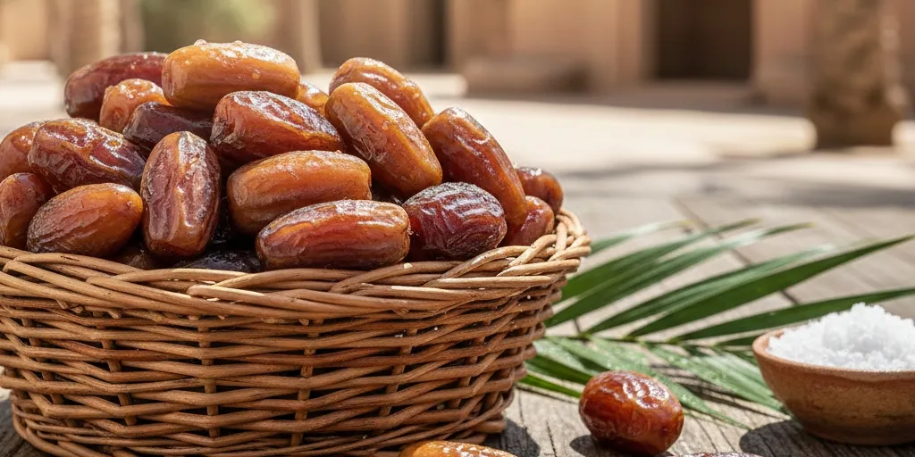 Pengertian dan Pentingnya Penyimpanan Kurma yang Tepat (c) Ilustrasi AI