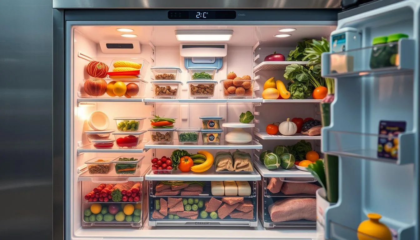 Cara Menyimpan Makanan di Kulkas (c) Ilustrasi AI