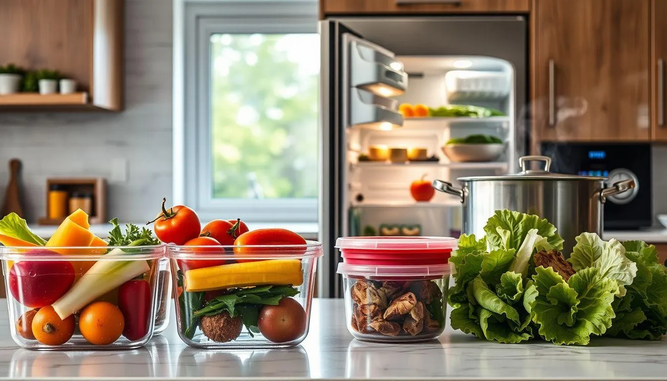 Kesalahan Umum dalam Menyimpan Makanan (c) Ilustrasi AI