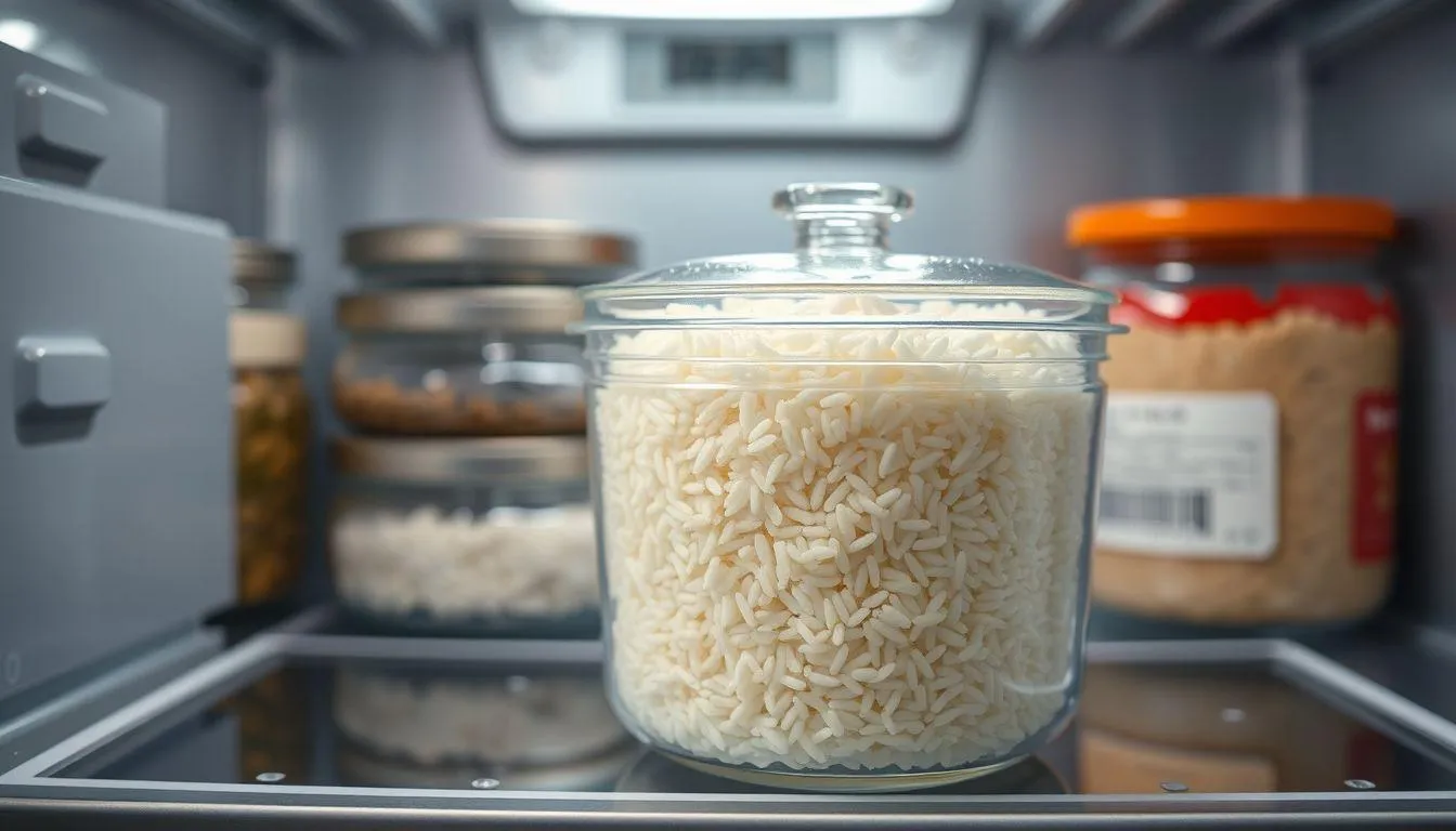 Cara Menyimpan Nasi di Kulkas dengan Benar (c) Ilustrasi AI