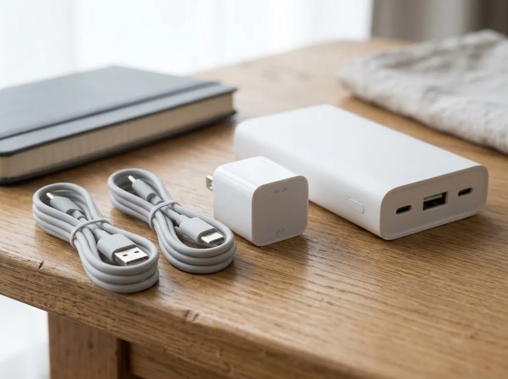 Cara menyimpan power bank yang benar agar tidak meledak (AI generated)