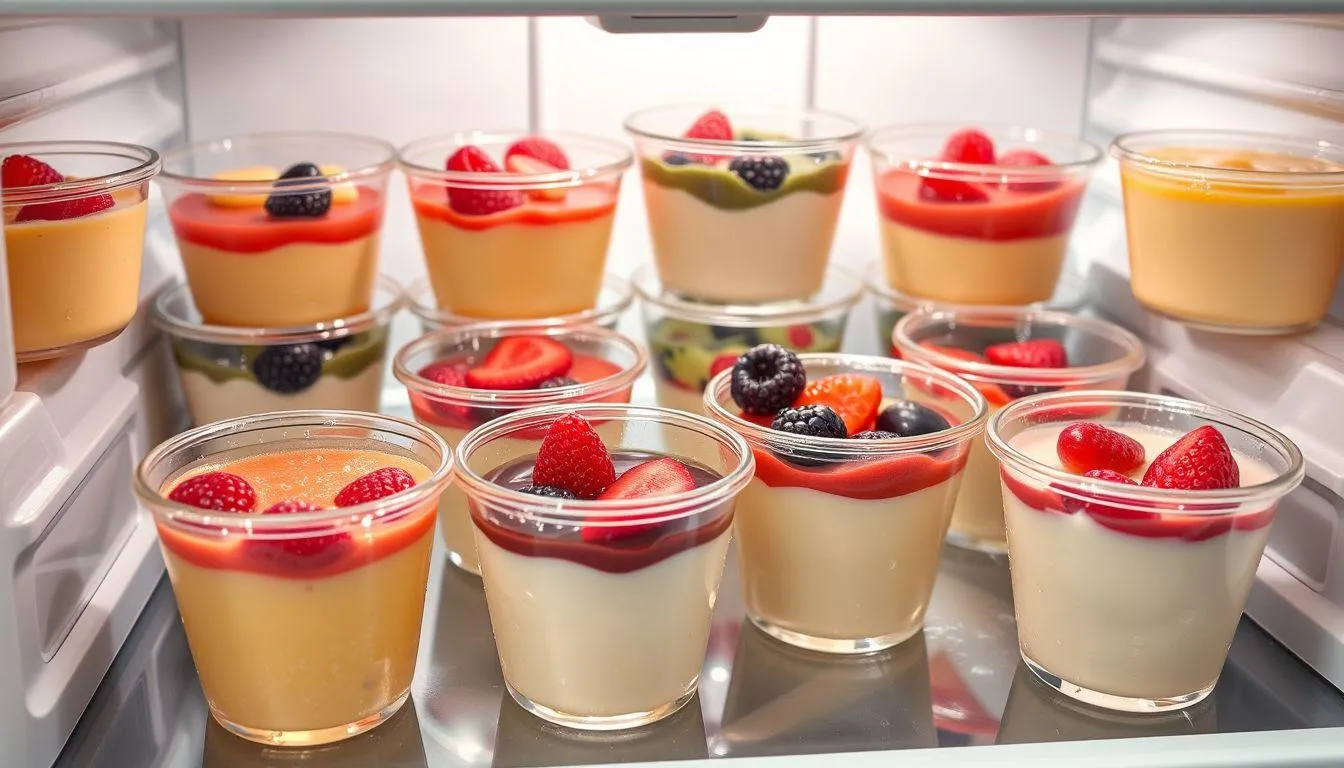 Pengertian dan Pentingnya Penyimpanan Pudding yang Tepat (c) Ilustrasi AI