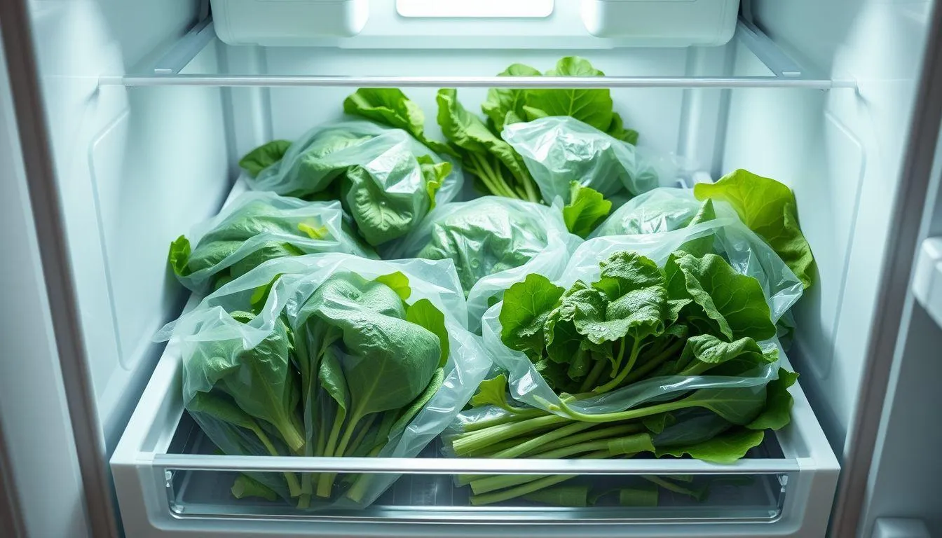 Cara Menyimpan Sayuran di Kulkas (c) Ilustrasi AI