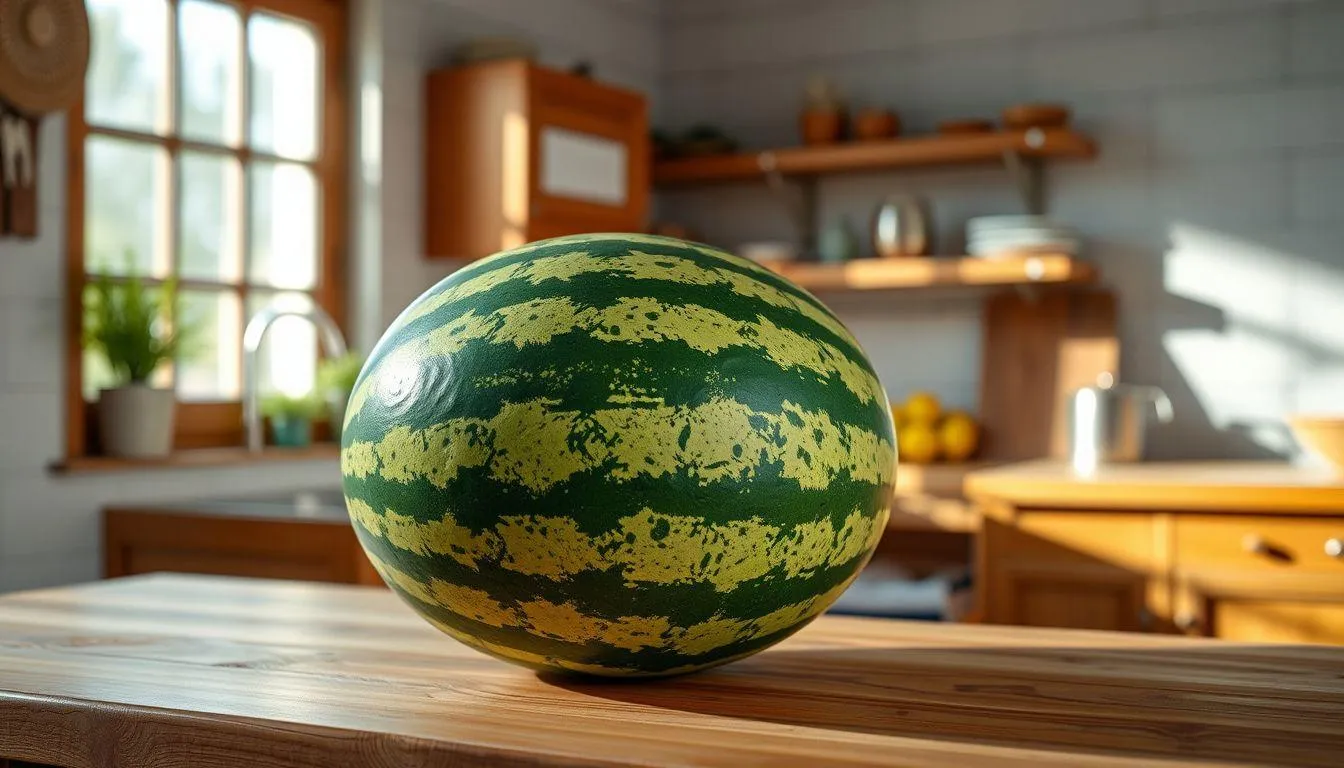 Cara Menyimpan Semangka Utuh Tanpa Kulkas (c) Ilustrasi AI