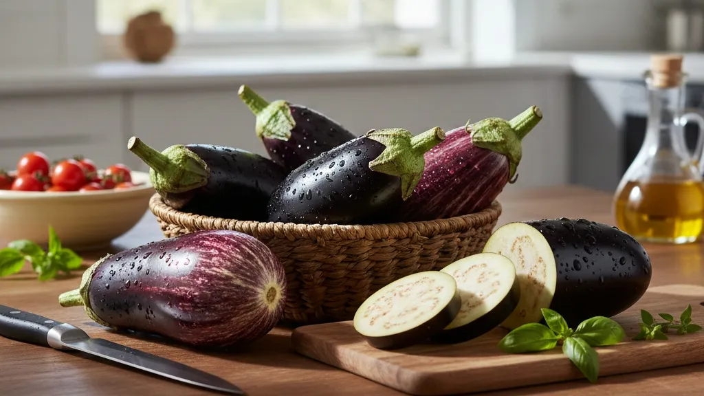 Mengapa Terong Mudah Rusak dan Berubah Warna (c) Ilustrasi AI