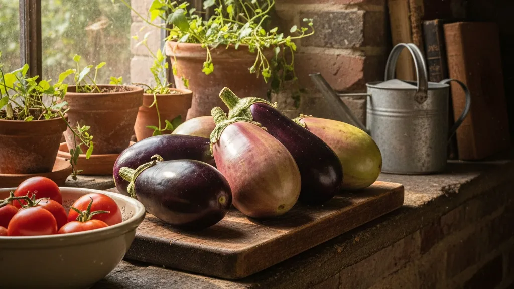 Kesalahan Umum dalam Menyimpan Terong (c) Ilustrasi AI