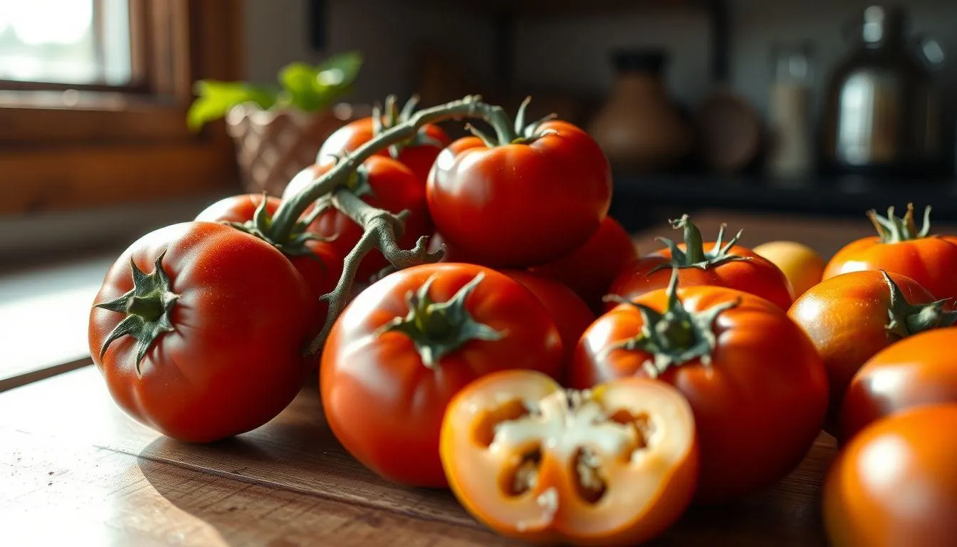 Cara Menyimpan Tomat Agar Awet Tanpa Kulkas (c) Ilustrasi AI