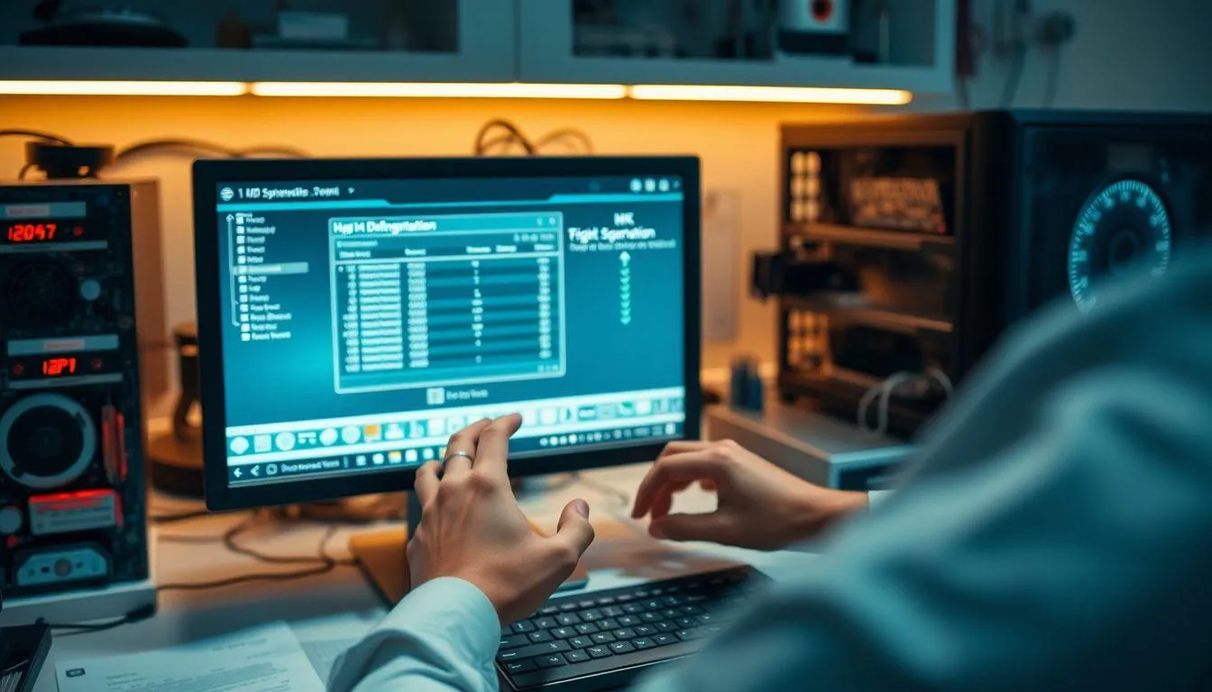 5. Lakukan Defragmentasi Secara Berkala (c) Ilustrasi AI