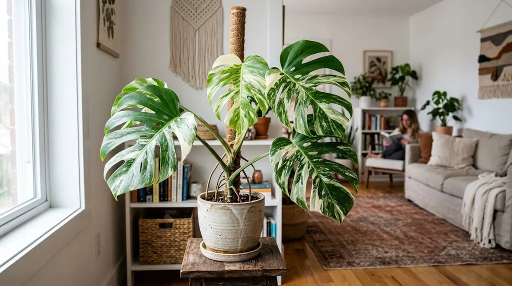 Monstera Variegata (AI Generated)