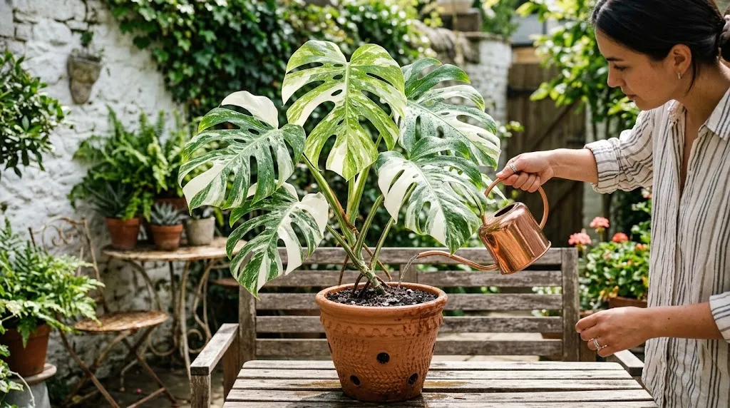 Monstera Variegata (AI Generated)