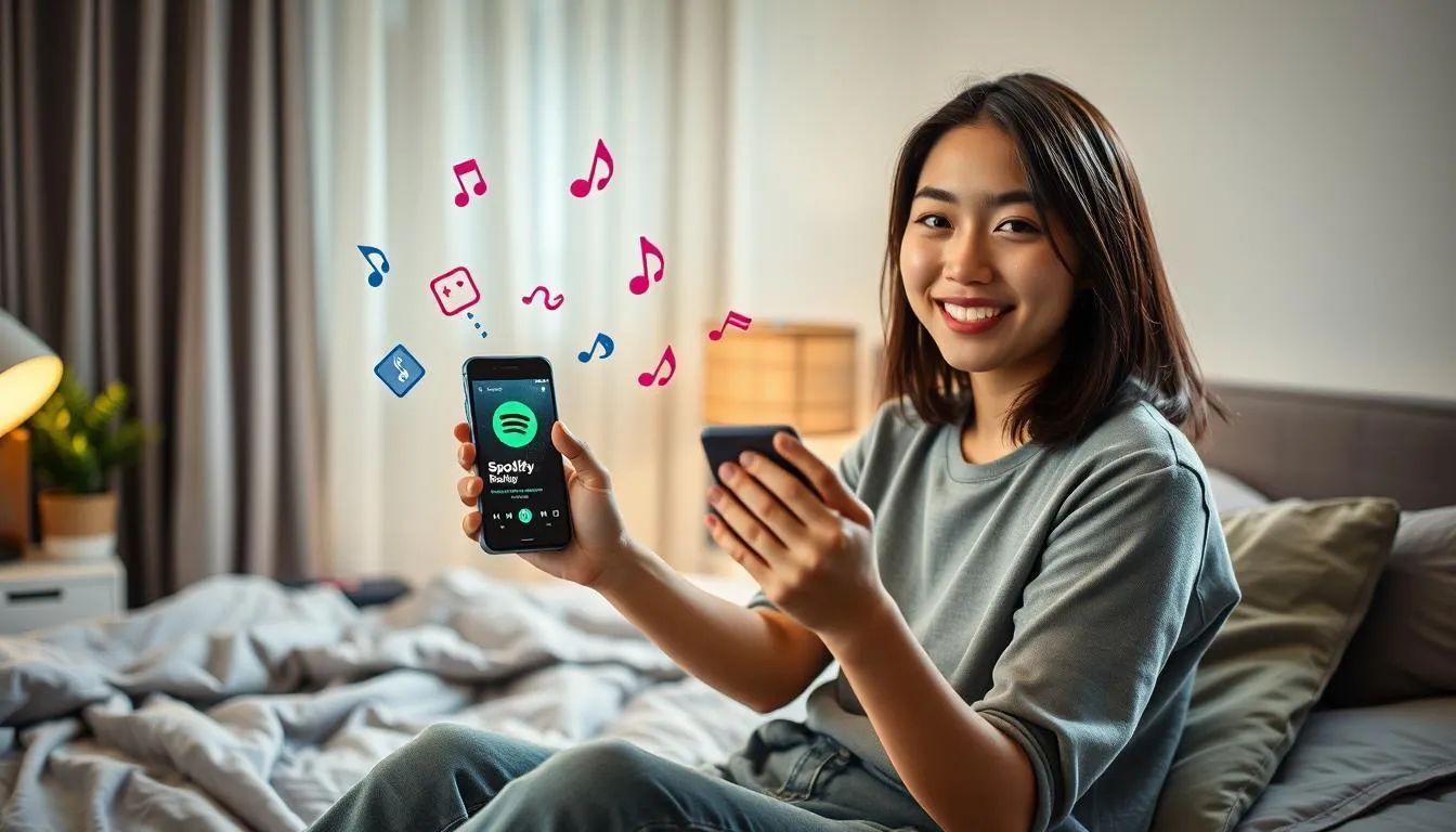 Memahami Perekaman Layar Spotify (c) Ilustrasi AI