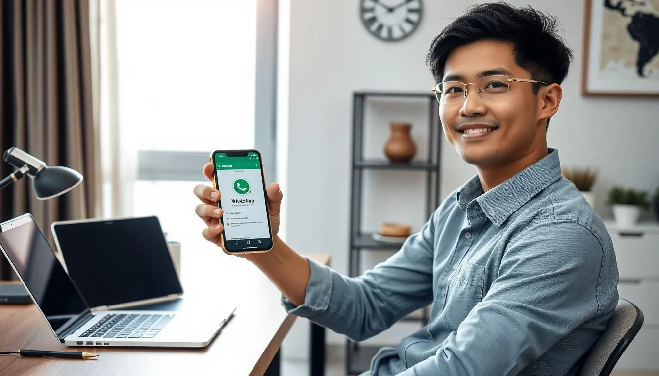 Langkah-langkah Reset WhatsApp di Android (c) Ilustrasi AI