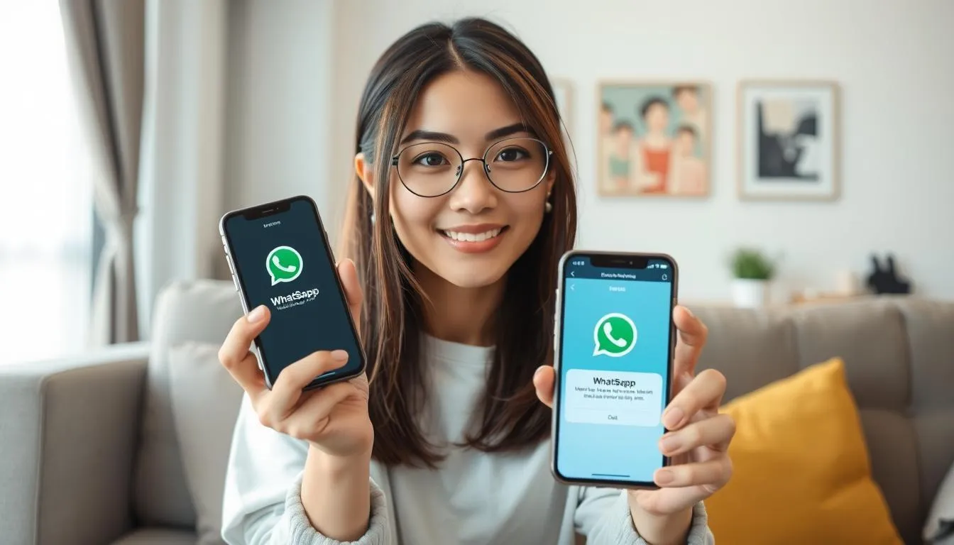 Langkah-langkah Reset WhatsApp di iPhone (c) Ilustrasi AI