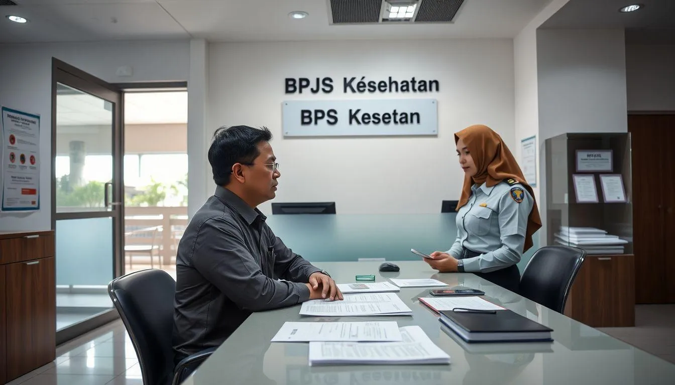 4. Cara Merubah No HP BPJS Kesehatan Melalui Kunjungan Kantor Cabang (c) Ilustrasi AI