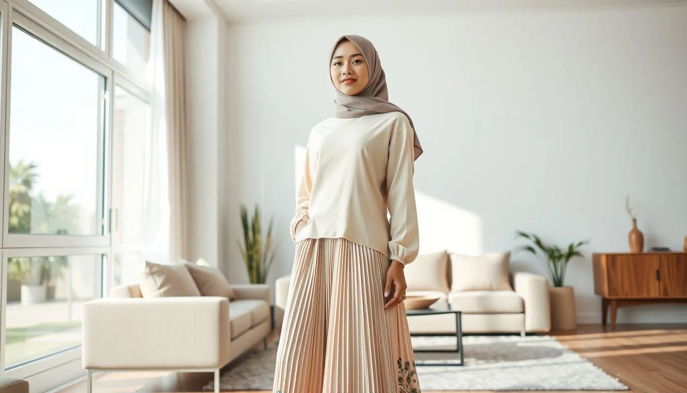 3. Cara Mix and Match dengan Memadukan Atasan dan Bawahan (c) Ilustrasi AI
