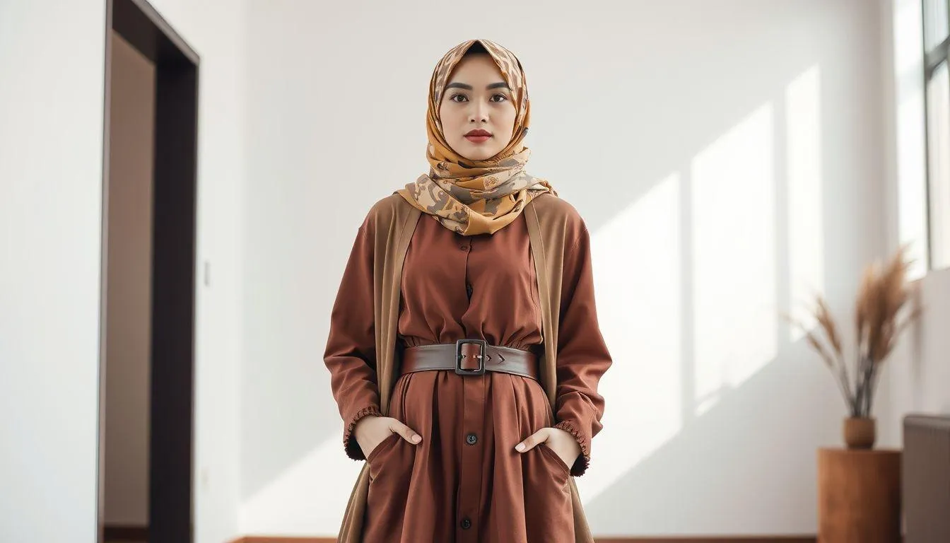 6. Cara Mix and Match dengan Mengubah Siluet Busana (c) Ilustrasi AI