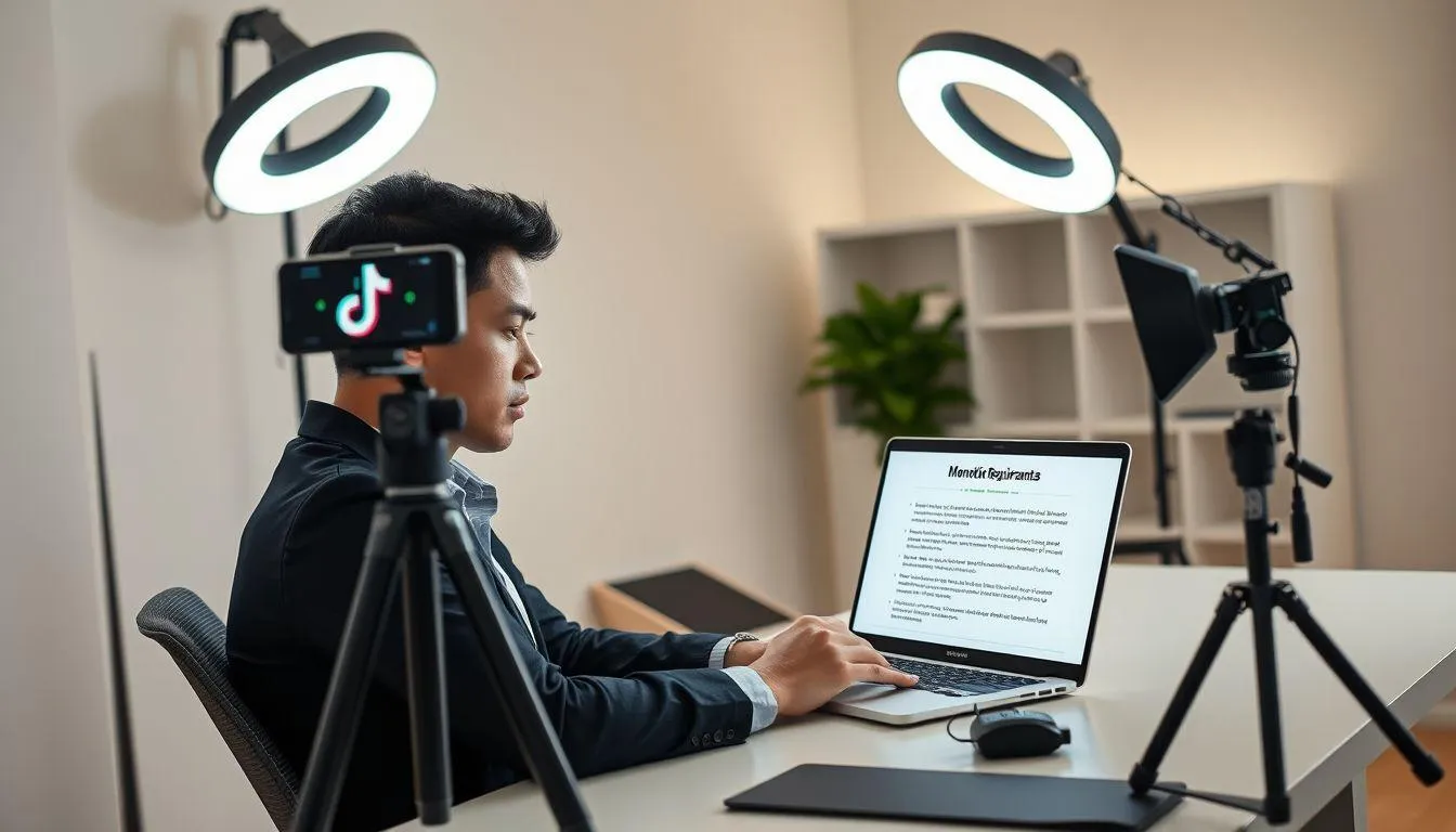 Syarat dan Persyaratan Umum Monetisasi TikTok (c) Ilustrasi AI