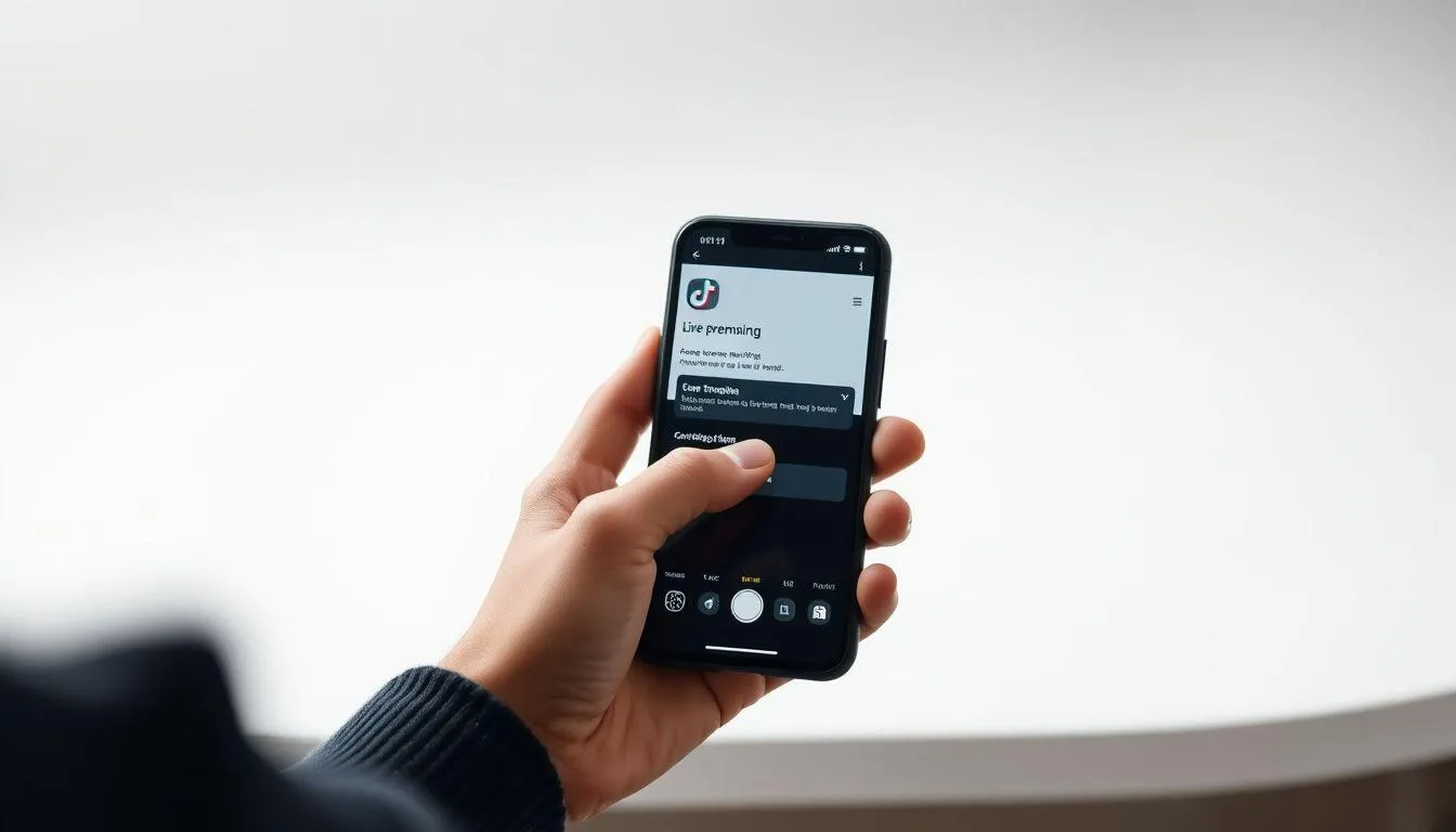 Mengatasi Masalah Umum saat On Cam di TikTok (c) Ilustrasi AI