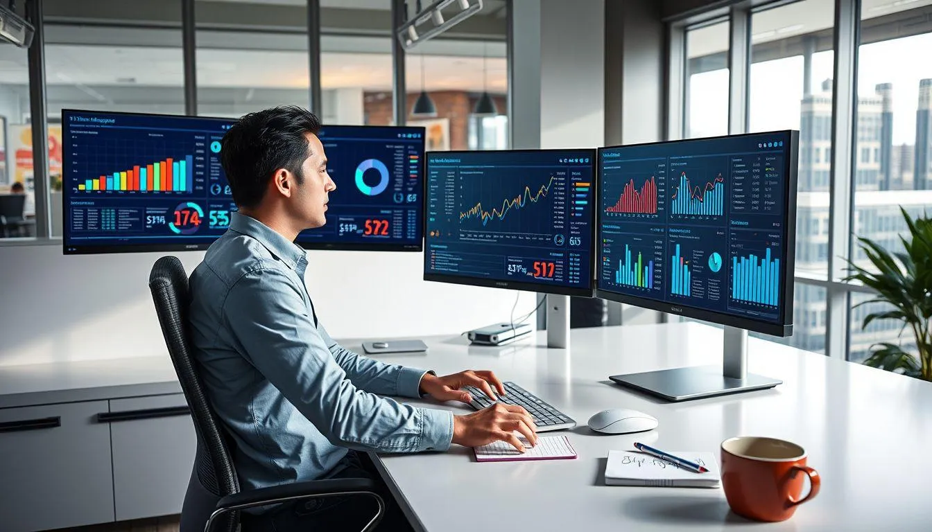 Monitoring dan Analisis Performa Iklan (c) Ilustrasi AI