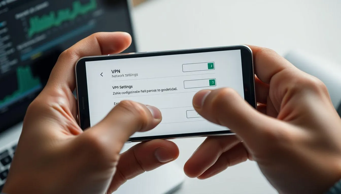Cara Pasang VPN di HP Android (c) Ilustrasi AI