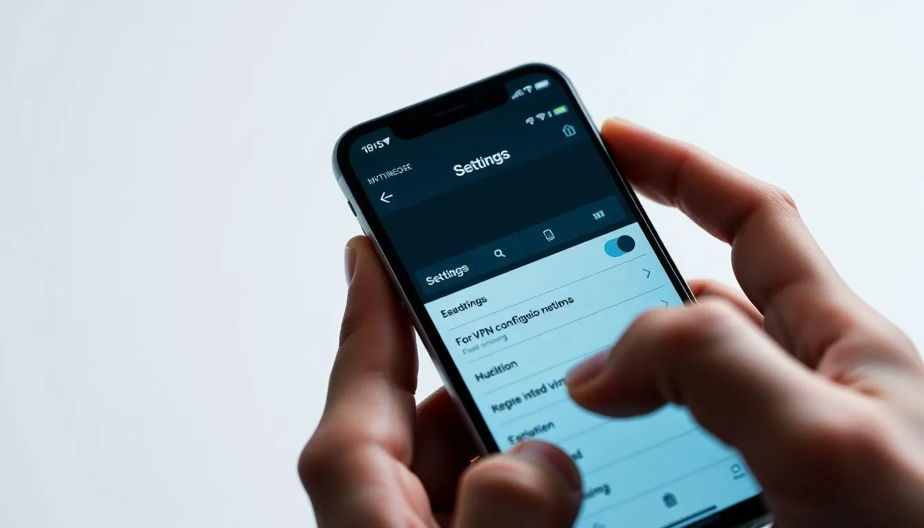 Cara Pasang VPN di iPhone (c) Ilustrasi AI