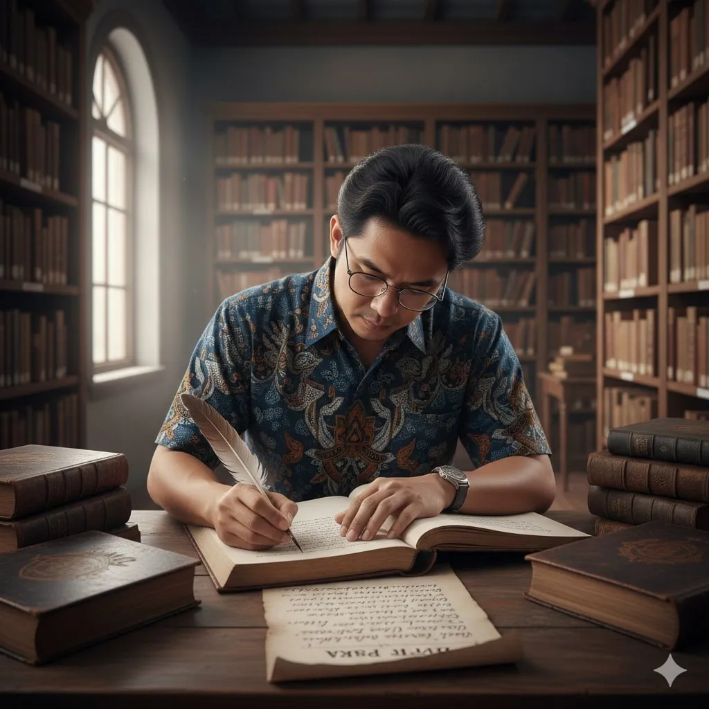 Tips dan Kesalahan Umum dalam Penulisan Daftar Pustaka Jurnal (c) Ilustrasi AI