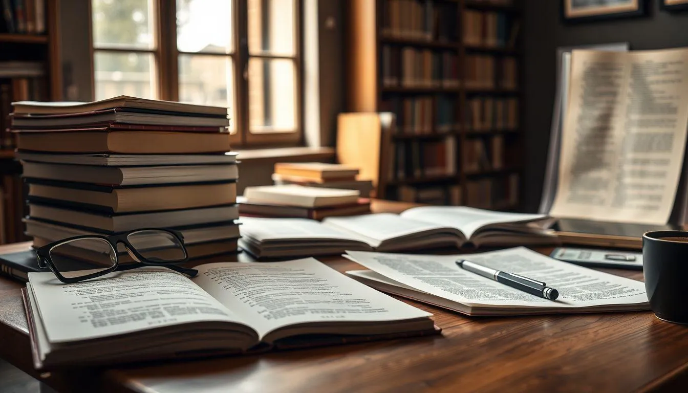 Pengertian dan Fungsi Daftar Pustaka (c) Ilustrasi AI