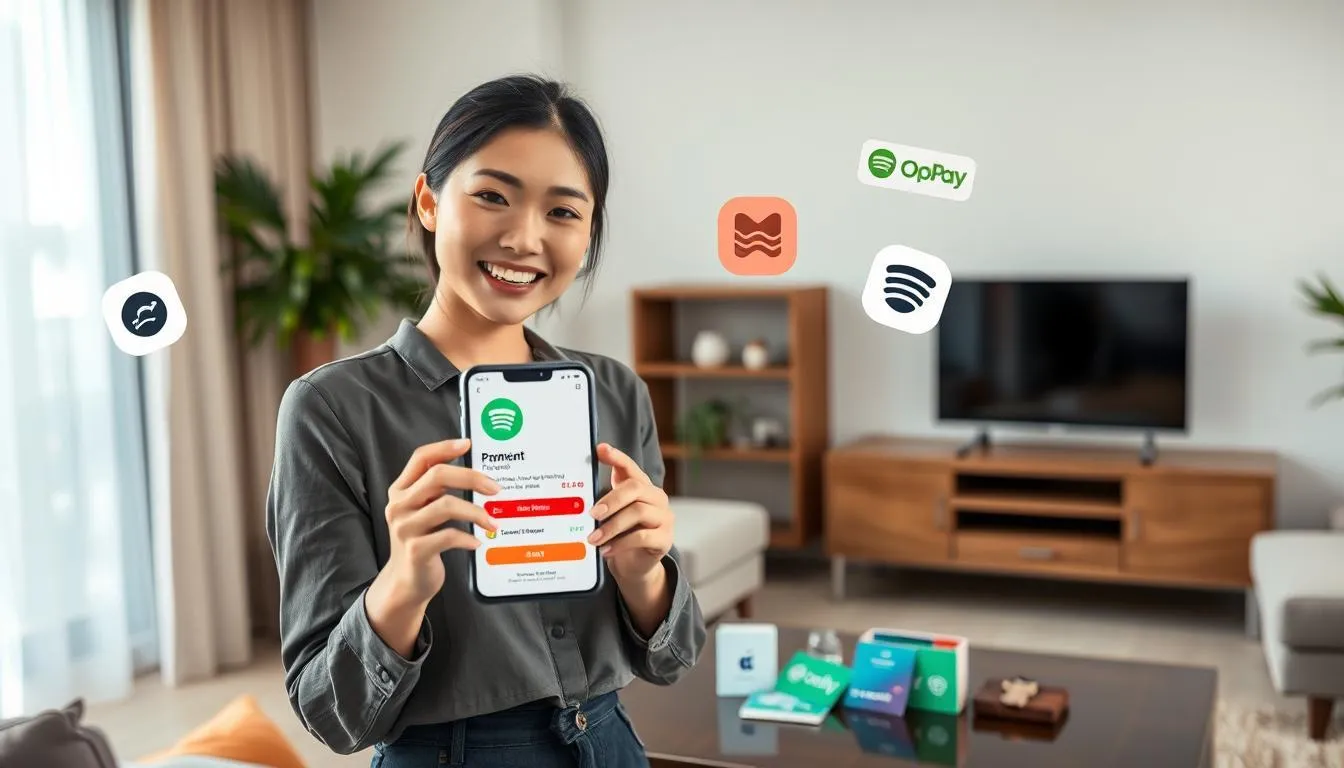 Metode Pembayaran untuk Perpanjangan Spotify Premium (c) Ilustrasi AI