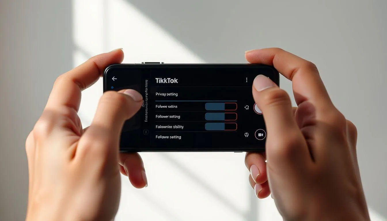 Pengertian Privasi Following di TikTok (c) Ilustrasi AI
