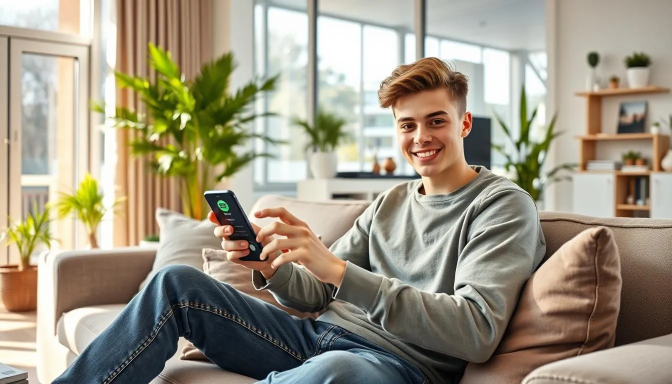 Cara Membuat Playlist Menjadi Private di Spotify (c) Ilustrasi AI