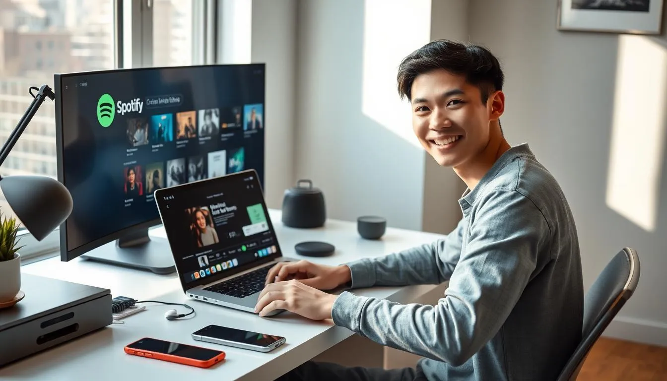 Cara Redeem Kode Voucher Spotify Premium (credit:Image by AI)