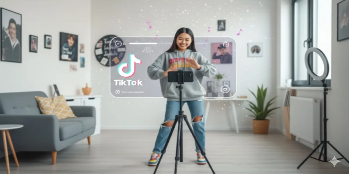 FAQ Seputar Rekaman di TikTok (c) Ilustrasi AI