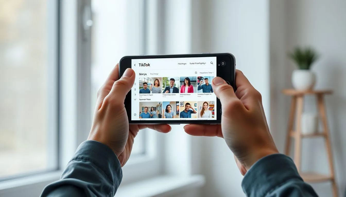 Manfaat dan Kegunaan Repost Story TikTok (c) Ilustrasi AI