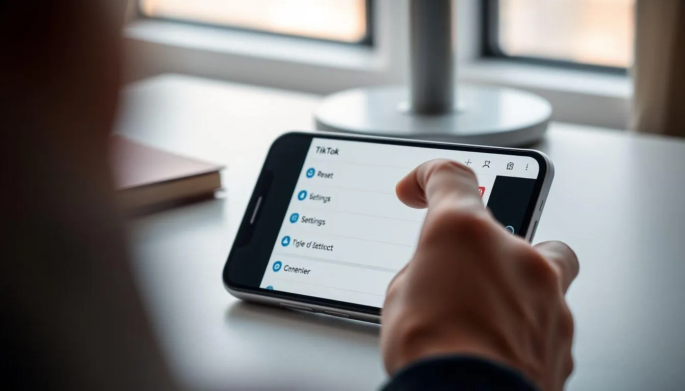 Pengertian dan Jenis Reset TikTok (credit:Image by AI)