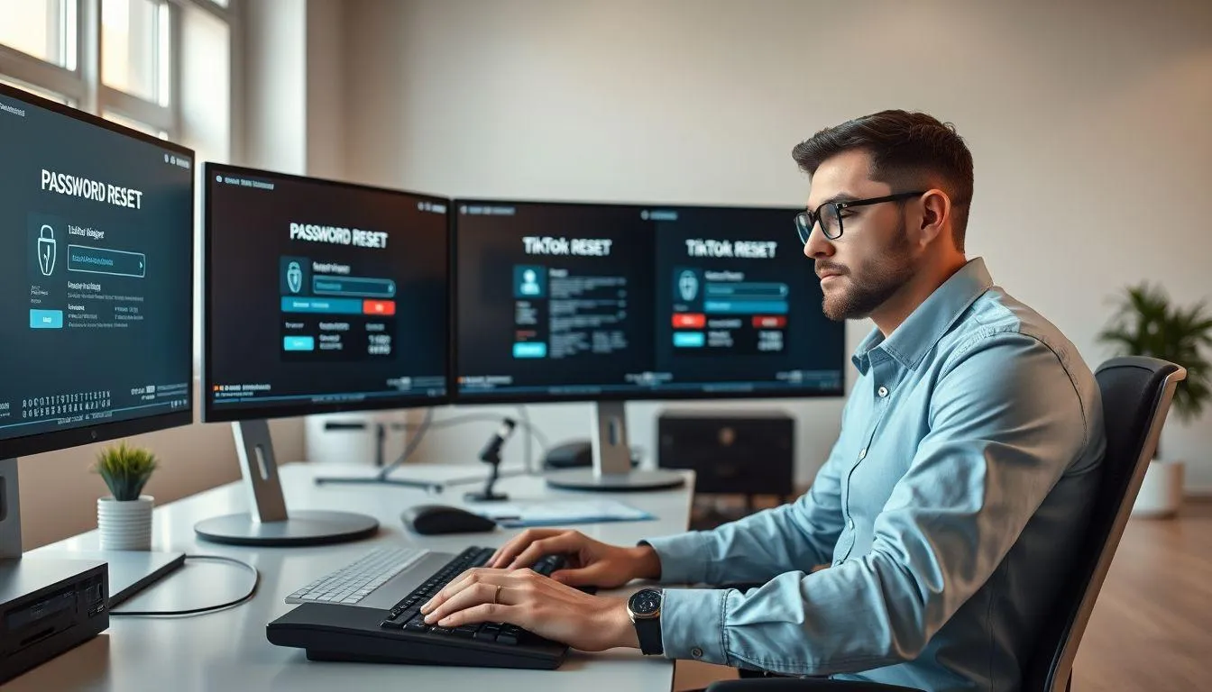 Cara Reset Password TikTok (credit:Image by AI)